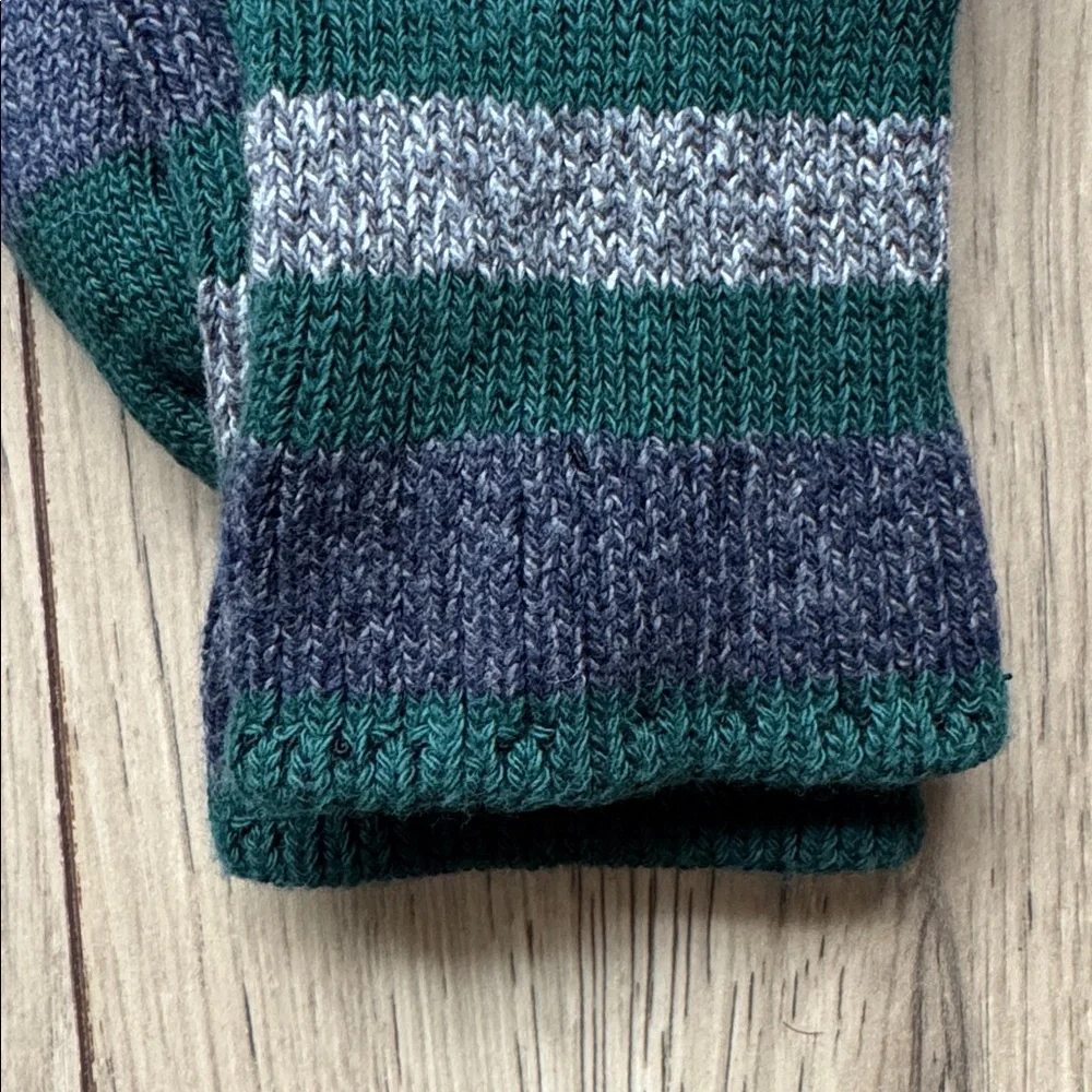 American Eagle Outfitters Men’s Charcoal Gray & Forest Green Rugged Socks 10-13